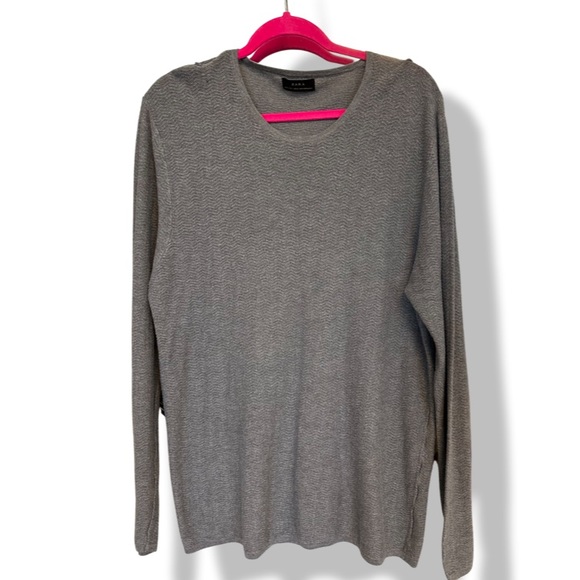 Zara men's longslive sweater - Picture 1 of 2